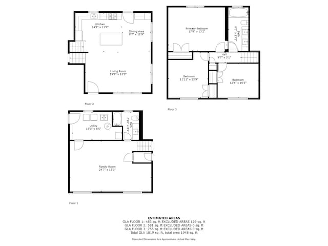 14301 S California Ave, Posen, IL 60469 - view of home floor plan