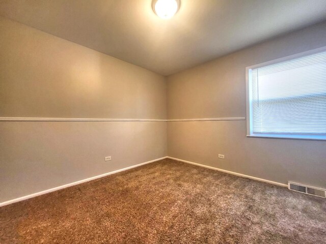 127 N Cedar Ln, Glenwood, IL 60425 - empty room with carpet and lofted ceiling