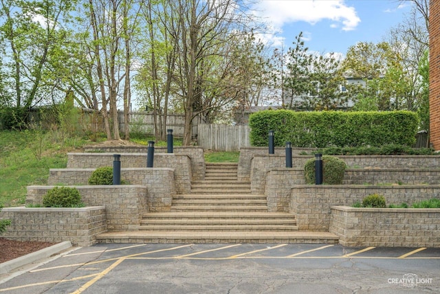 515 Main St Unit 402, West Chicago, IL 60185 - view of property's community featuring uncovered parking and stairs