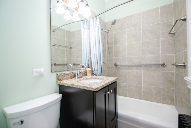 312 Home Ave, Oak Park, IL 60302 - bathroom featuring vanity and shower / bath combo with shower curtain