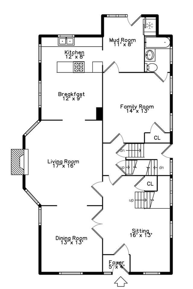 312 Home Ave, Oak Park, IL 60302 - view of home floor plan