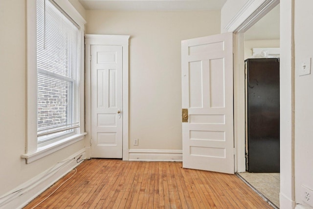 6225 S Wood St, Chicago, IL 60636 - hallway with light wood-type flooring