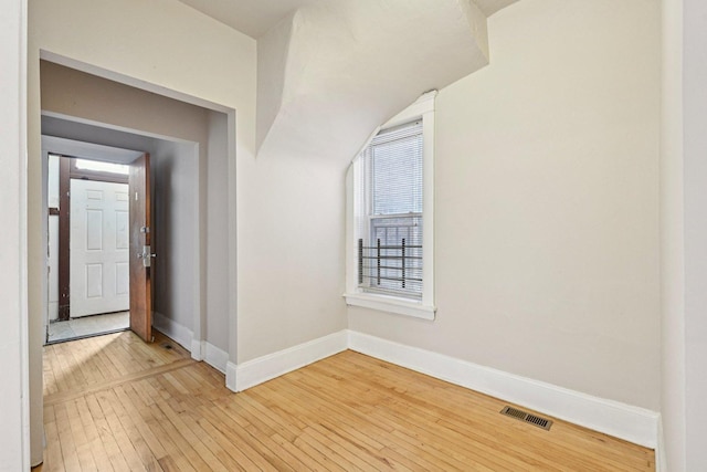 6225 S Wood St, Chicago, IL 60636 - empty room featuring baseboards and light wood-type flooring