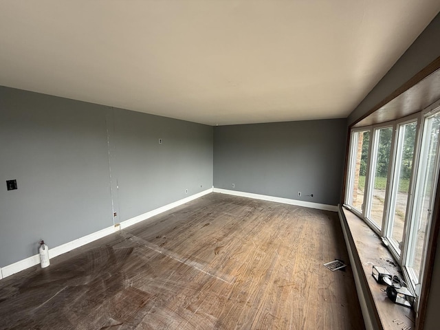 1826 Albert Ln, Wilmington, IL 60481 - spare room featuring wood finished floors