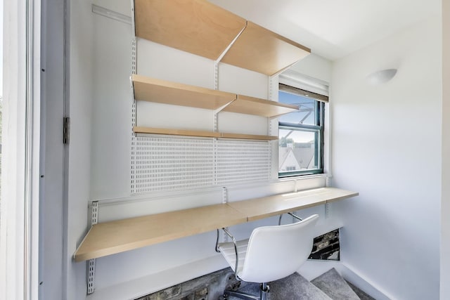 1720 N Marshfield Ave Unit 108, Chicago, IL 60622 - unfurnished office with built in study area