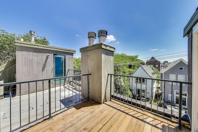 1720 N Marshfield Ave Unit 108, Chicago, IL 60622 - view of wooden terrace