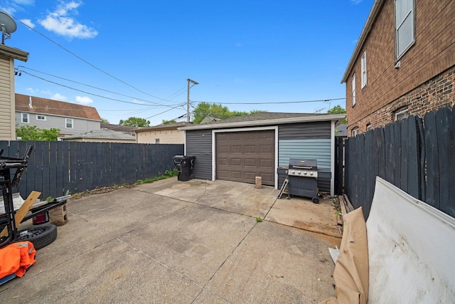 4532 S Laflin St, Chicago, IL 60609 - detached garage featuring driveway