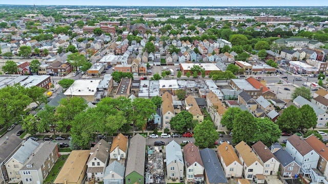 4532 S Laflin St, Chicago, IL 60609 - aerial overview of property's location featuring nearby suburban area