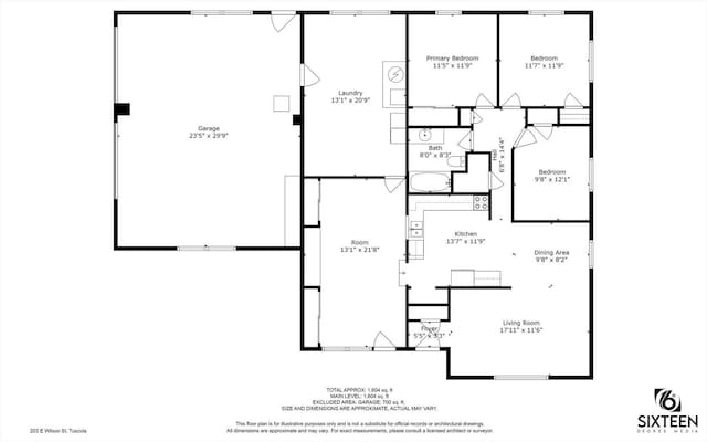 203 E Wilson, Tuscola, IL 61953 - view of room layout