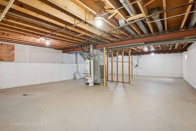 12809 W Meadowview Ln, Homer Glen, IL 60491 - unfinished below grade area with water heater