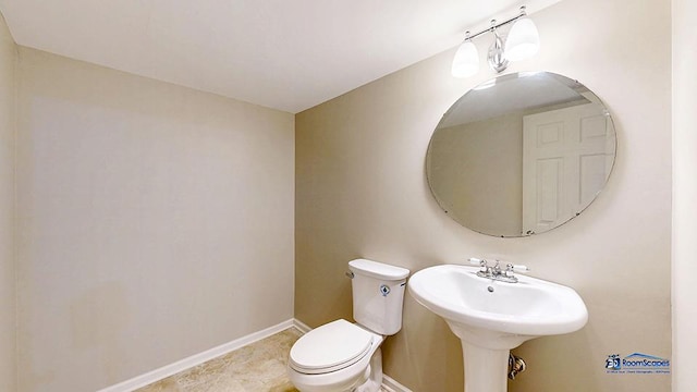 2215 Truman Trl, Mchenry, IL 60051 - half bathroom with toilet and baseboards