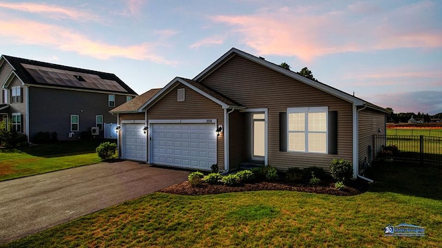 2215 Truman Trl, Mchenry, IL 60051 - view of front of home with driveway and an attached garage