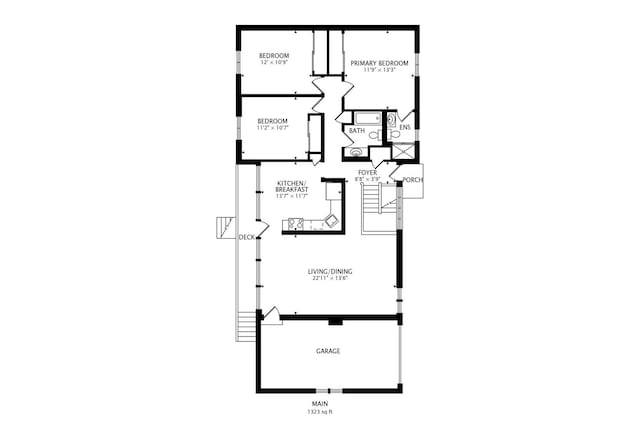 141 S Cedar St, Palatine, IL 60067 - view of property floor plan