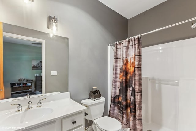 26 Red Hawk Dr, Oswego, IL 60543 - full bathroom featuring vanity and a shower with shower curtain