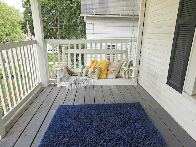 611 S Dixon Ave, Dixon, IL 61021 - view of deck