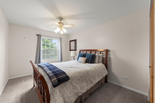 16026 85th Pl, Tinley Park, IL 60487 - carpeted bedroom featuring baseboards and ceiling fan