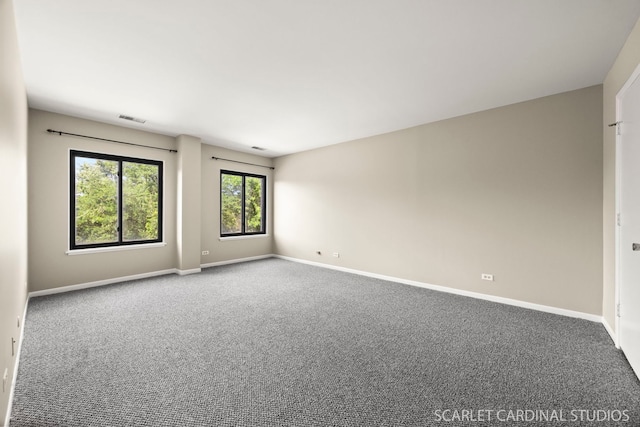 190 S Wood Dale Rd Unit 406, Wood Dale, IL 60191 - spare room featuring carpet flooring and baseboards