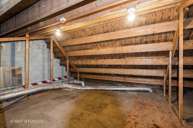 806 S May St, Chicago, IL 60607 - view of unfinished attic