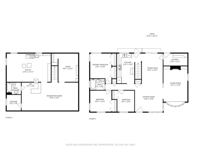 200 E Park Ave, Bloomingdale, IL 60108 - view of property floor plan