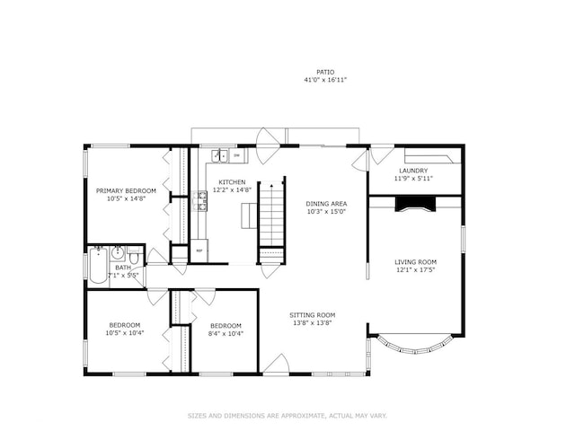 200 E Park Ave, Bloomingdale, IL 60108 - view of property floor plan
