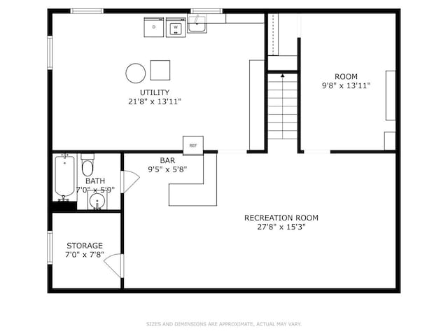 200 E Park Ave, Bloomingdale, IL 60108 - view of floor plan / room layout