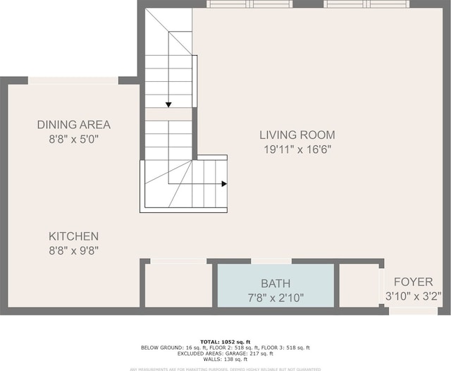 4518 S Woodlawn Ave Unit 4518, Chicago, IL 60653 - view of property floor plan