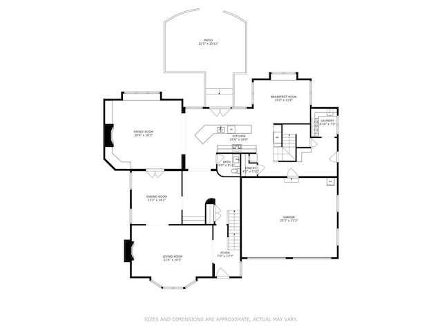 423 S Beverly Ln, Arlington Heights, IL 60005 - view of property floor plan