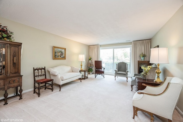 601 Lake Hinsdale Dr Unit 104, Willowbrook, IL 60527 - living area with light colored carpet