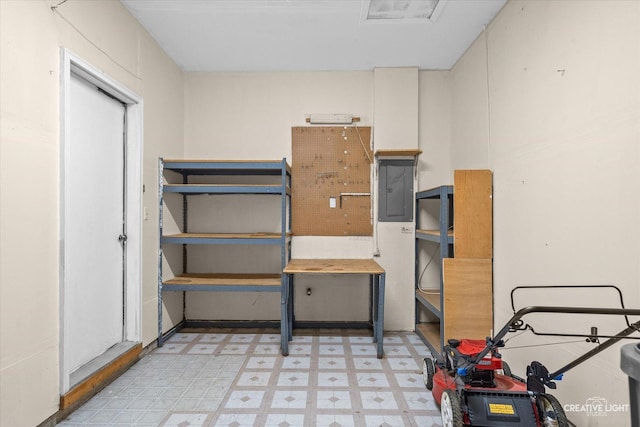 2825 Rebecca Ct W, Montgomery, IL 60538 - storage featuring electric panel