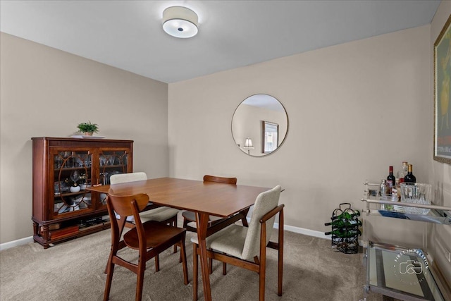 1321 S Finley Rd Unit 108, Lombard, IL 60148 - carpeted dining space with baseboards