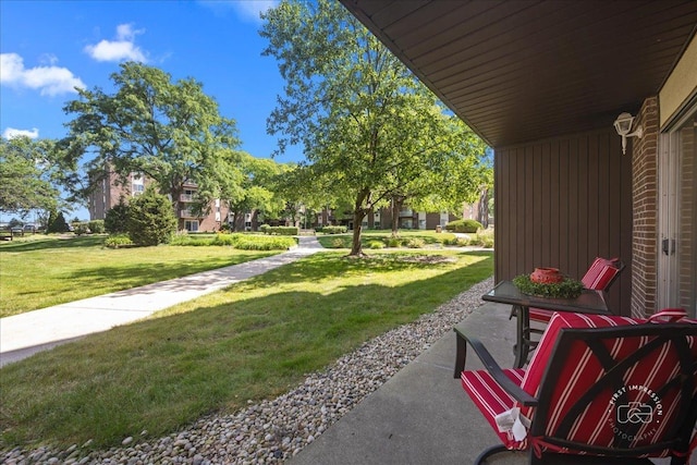 1321 S Finley Rd Unit 108, Lombard, IL 60148 - view of grassy yard