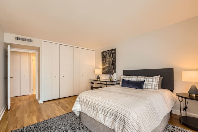 6007 N Sheridan Rd Unit 36F, Chicago, IL 60660 - bedroom with light wood-style floors and a closet