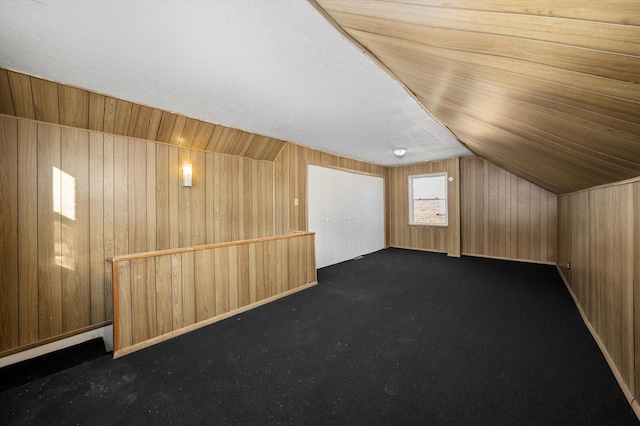 12216 S Carpenter St, Chicago, IL 60643 - bonus room with wood walls and carpet floors