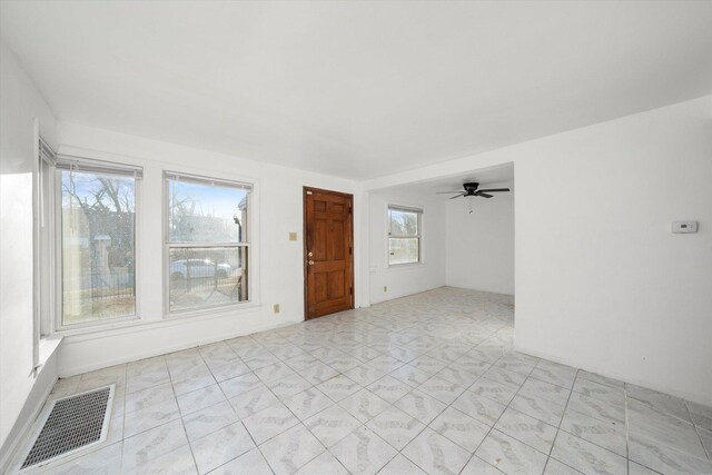 12216 S Carpenter St, Chicago, IL 60643 - unfurnished room with ceiling fan