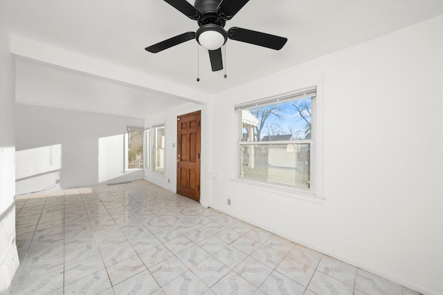 12216 S Carpenter St, Chicago, IL 60643 - unfurnished room featuring ceiling fan