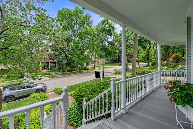 311 Nicholson St, Joliet, IL 60435 - view of wooden porch