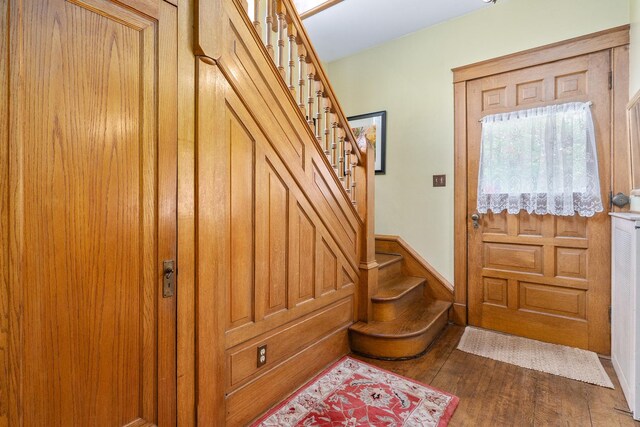 311 Nicholson St, Joliet, IL 60435 - living area with a fireplace with flush hearth and baseboards