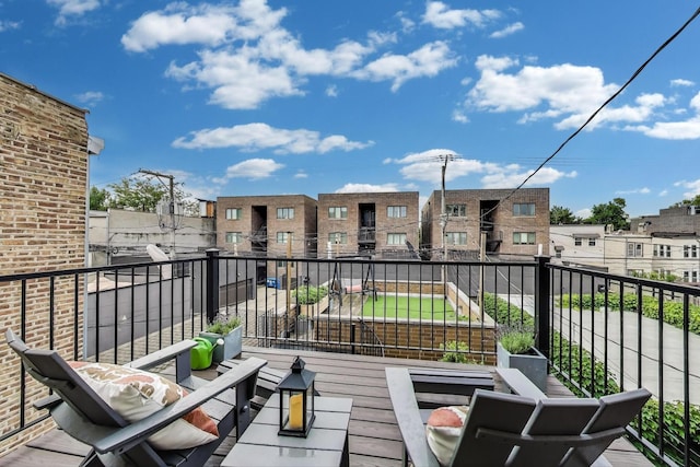 2011 W Huron St, Chicago, IL 60612 - balcony featuring a residential view