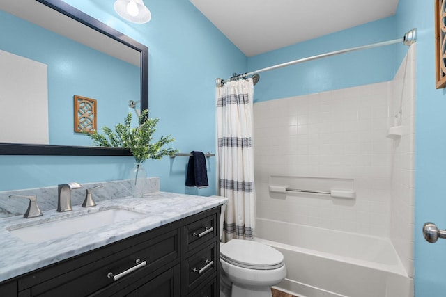 10154 Ashley St, Huntley, IL 60142 - bathroom featuring vanity and shower / bathtub combination with curtain
