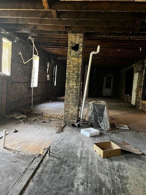 2911 W 25th St, Chicago, IL 60623 - view of unfinished attic