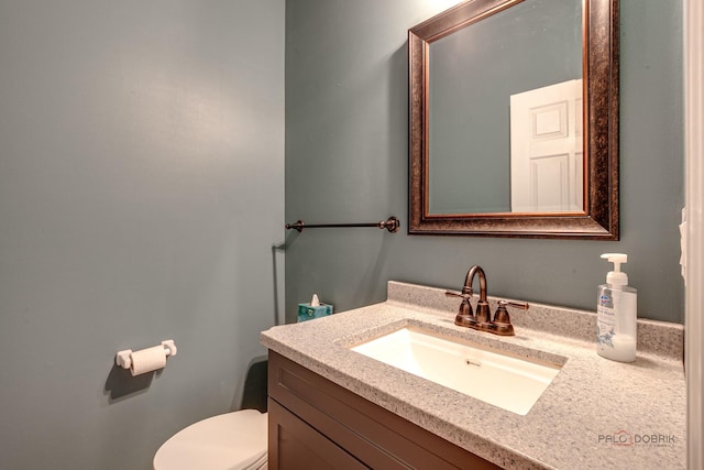 2208 Sanctuary Ct, Gurnee, IL 60031 - bathroom featuring vanity and toilet