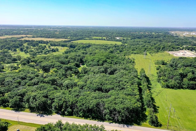 17365 W 135th St, Lockport, IL 60441 - aerial view of a heavily wooded area
