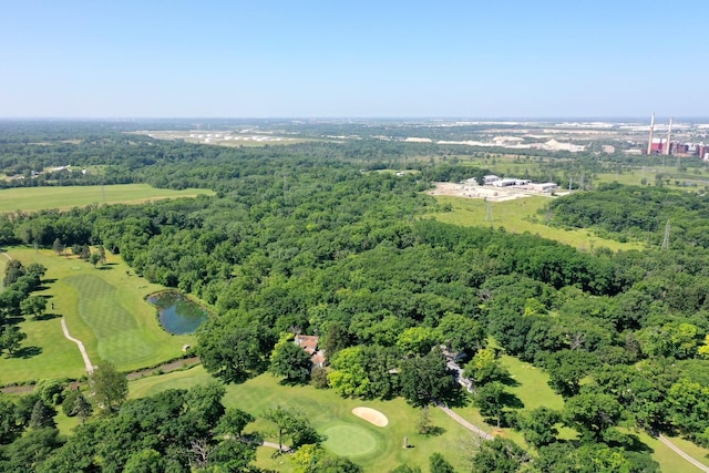 17365 W 135th St, Lockport, IL 60441 - drone / aerial view of a large body of water and a local golf course