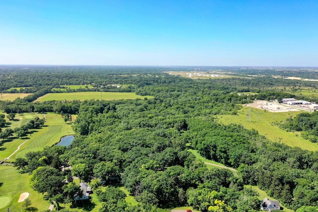 17365 W 135th St, Lockport, IL 60441 - aerial view of a heavily wooded area and a large body of water