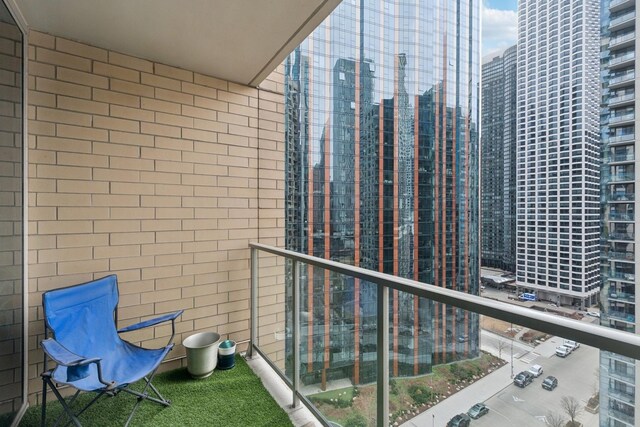 420 E Waterside Dr Unit 1302, Chicago, IL 60601 - balcony featuring a view of city