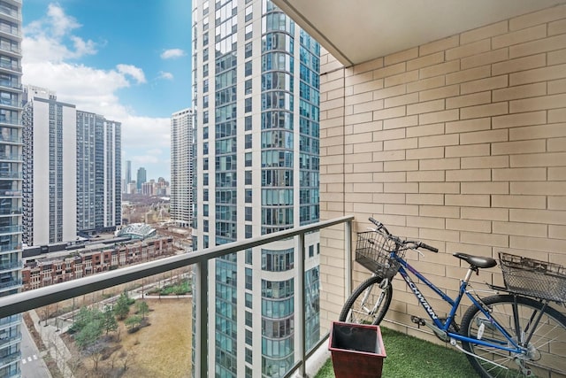 420 E Waterside Dr Unit 1302, Chicago, IL 60601 - balcony featuring a view of city