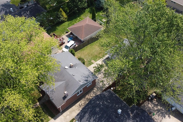 308 Dalton Ave, Mundelein, IL 60060 - view from above of property