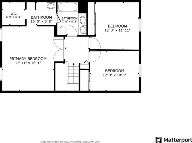 822 Texas Ct, Carol Stream, IL 60188 - view of home floor plan