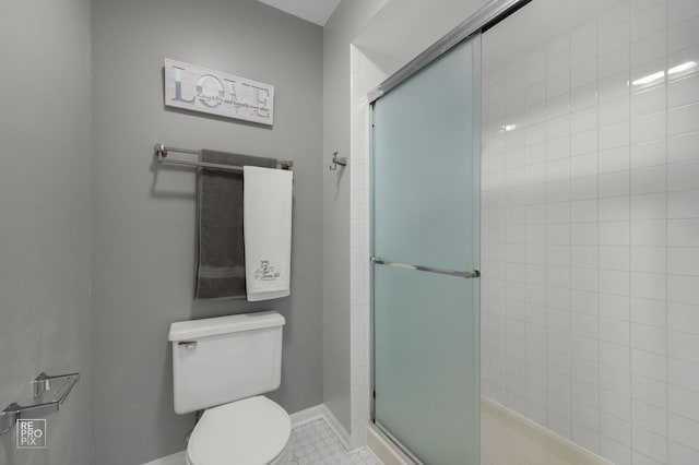 8909 Silverdale Dr Unit 5C, Orland Park, IL 60462 - full bath with toilet and a stall shower