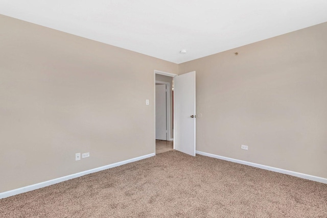 5724 111th St Unit 3A, Chicago Ridge, IL 60415 - empty room featuring light colored carpet and baseboards
